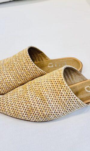 ZUECOS CALU RAFIA NATURAL BEIGE RUD (39)