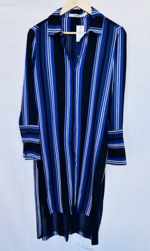 CAMISA TIPO TUNICA A RAYAS CHER (M)