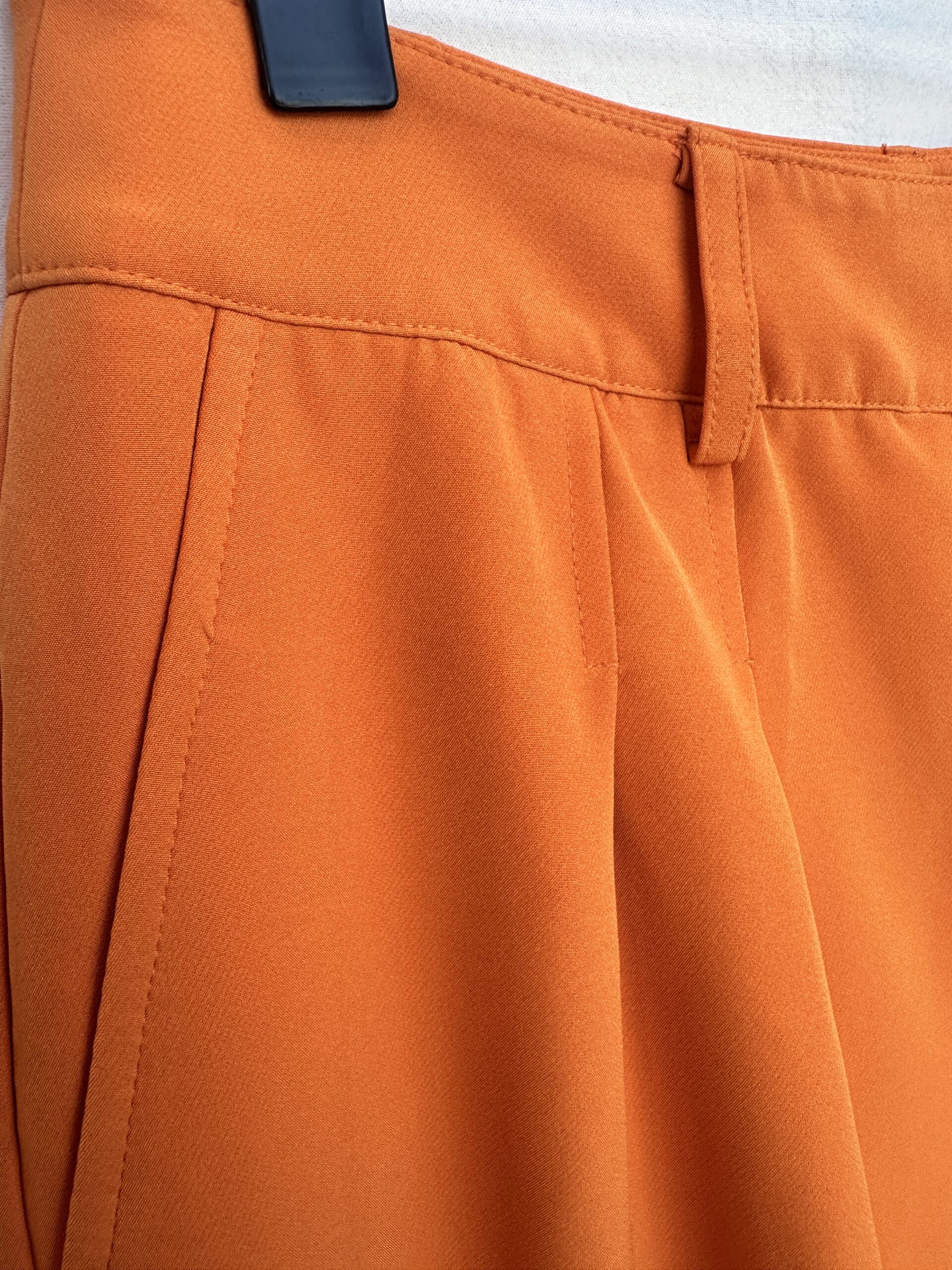 PANTALON SASTRERO NARANJA KARL LAGERFELD (M) - Imagen 3