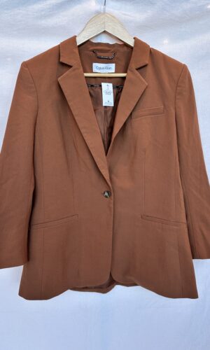 BLAZER MARRON CALVIN KLEIN (L)