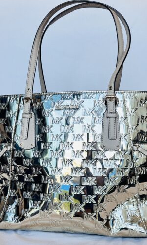 CARTERA TOTE BAG METALICA MICHAEL KORS