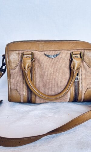 BANDOLERA MARRON ZADIG & VOLTAIRE