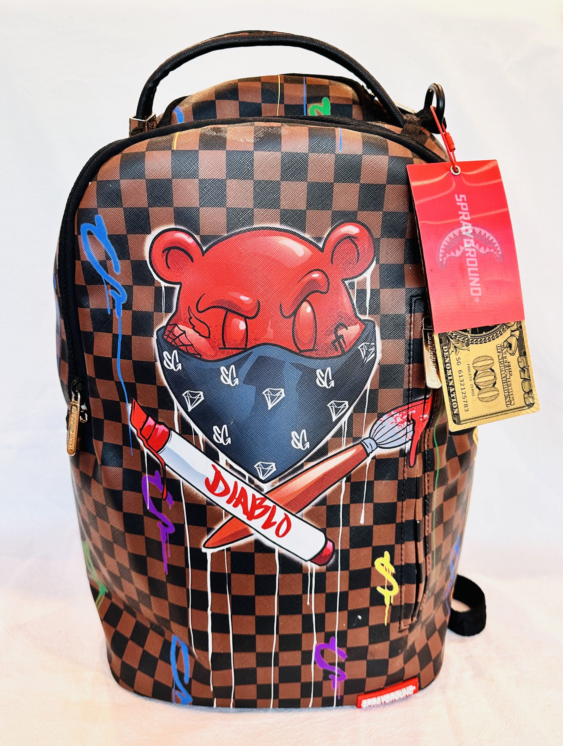 MOCHILA SPRAY GROUND DIABLO CUADRILLE+ESTAMPA