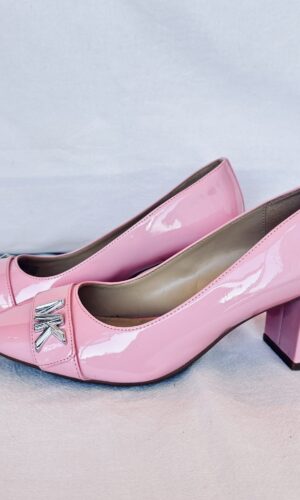 ZAPATOS MICHAEL KORS  DE CHAROL ROSA PASTEL (38)