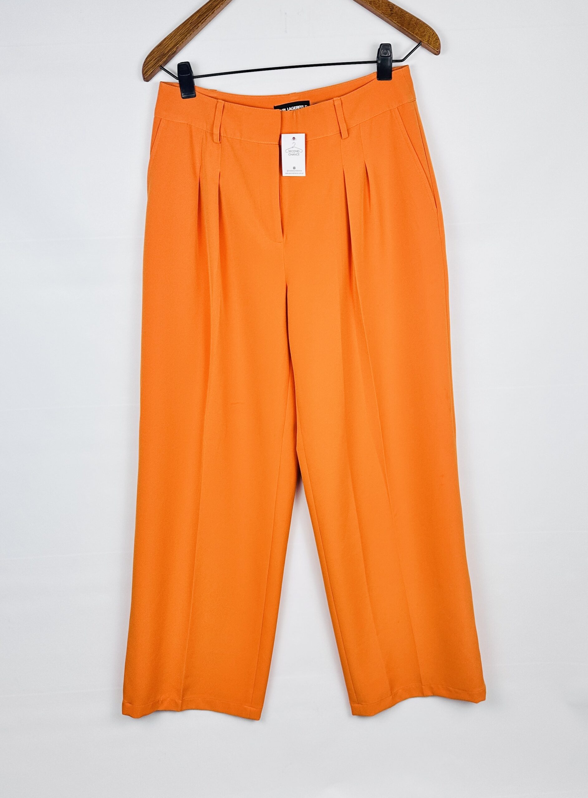 PANTALON SASTRERO NARANJA KARL LAGERFELD (M)