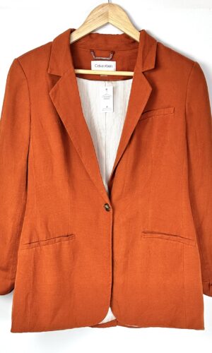 BLAZER COLOR LADRILLO CALVIN KLEIN (L)