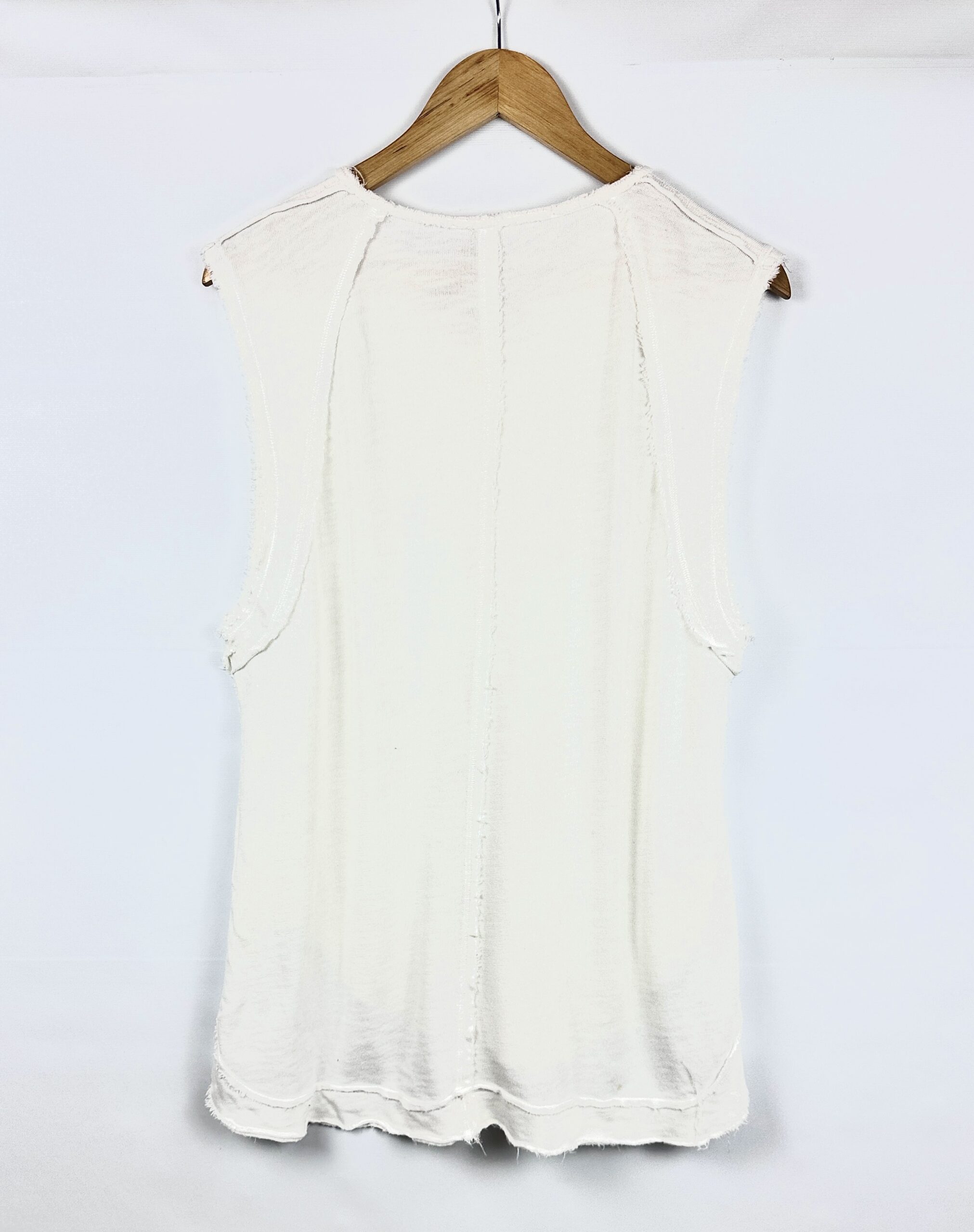 BLUSA SIN MANGAS BLANCA FREE PEOPLE (L) - Imagen 3