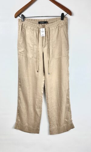 PANTALON DE LINO BEIGE RALPH LAUREN (M)