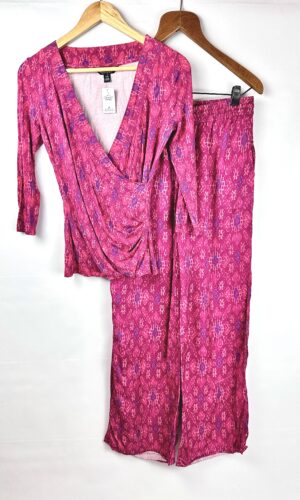 SET REMERA + PANTALON LIVIANO ESTAMPADOS RALPH LAUREN (M)