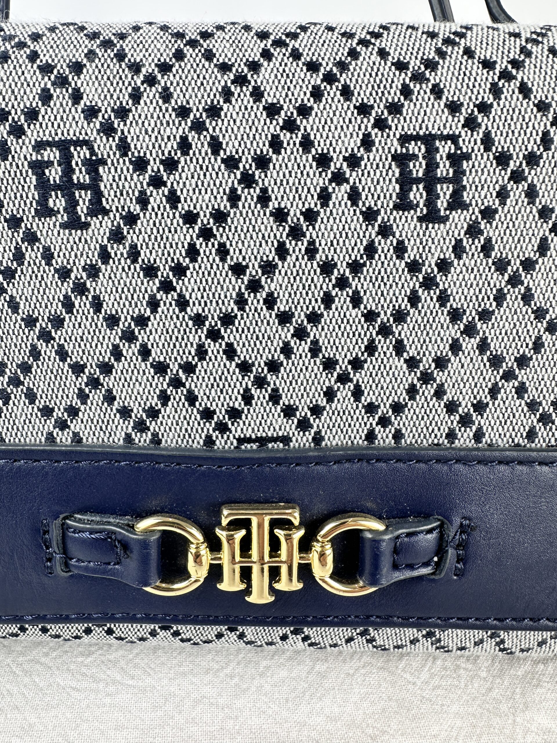 MINI FLAP BAG AZUL TOMMY HILFIGER - Imagen 2