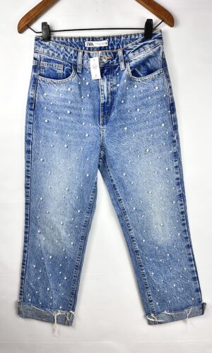 JEAN RIGIDO + PERLAS ZARA (M)