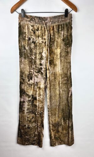 PANTALON DE PLUSH VERDE+ ESTAMPA ZARA (S)