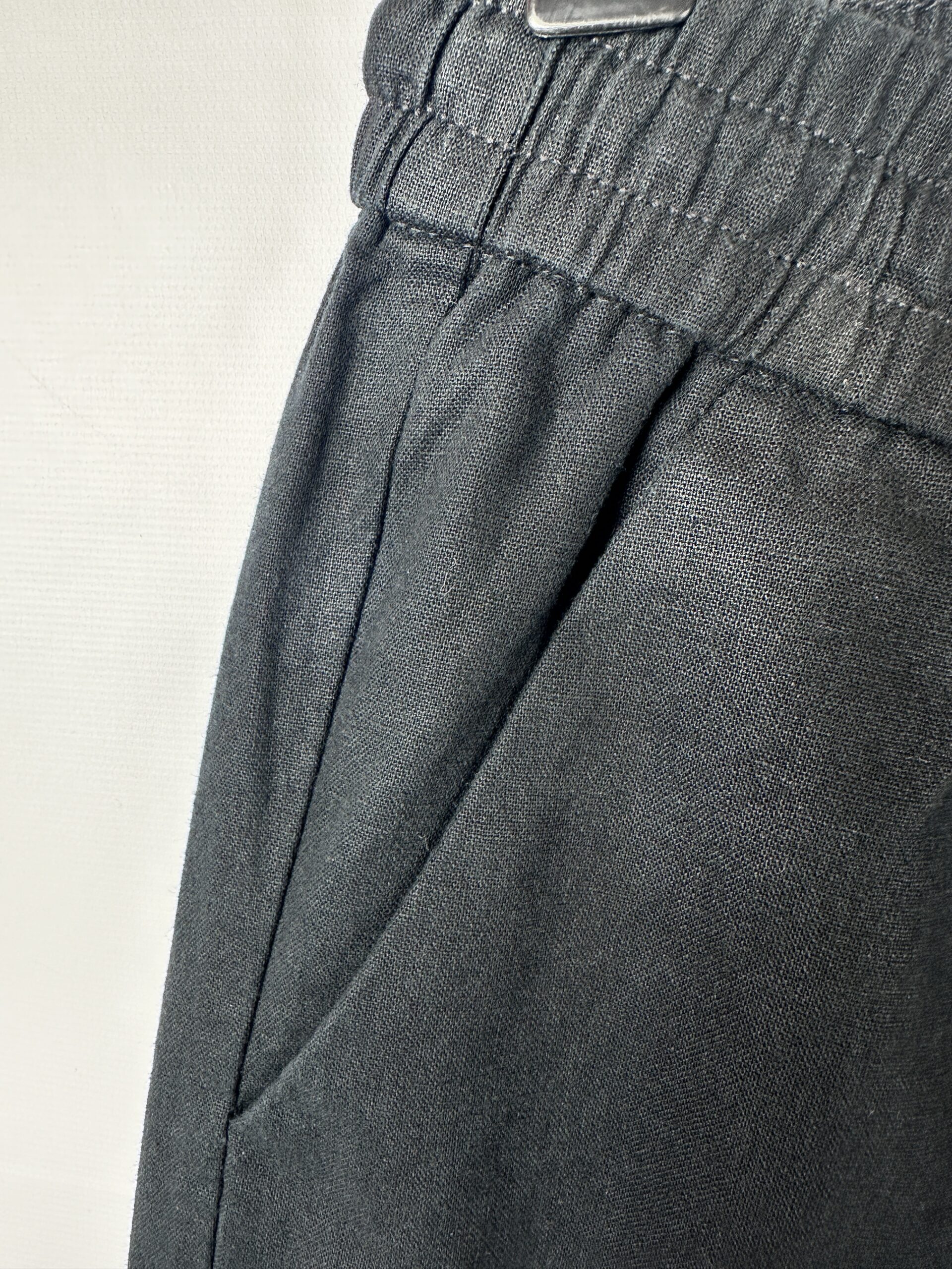 PANTALON DE LINO NEGROJ.CREW (M) - Imagen 2
