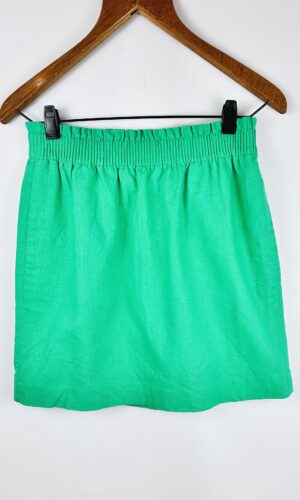 FALDA DE LINO VERDE J.CREW (M)