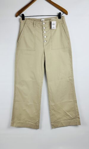 PANTALON WIDE LEG GAP BEIGE (M)