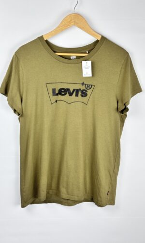 REMERA VERDE OLIVA LEVIS (XL)
