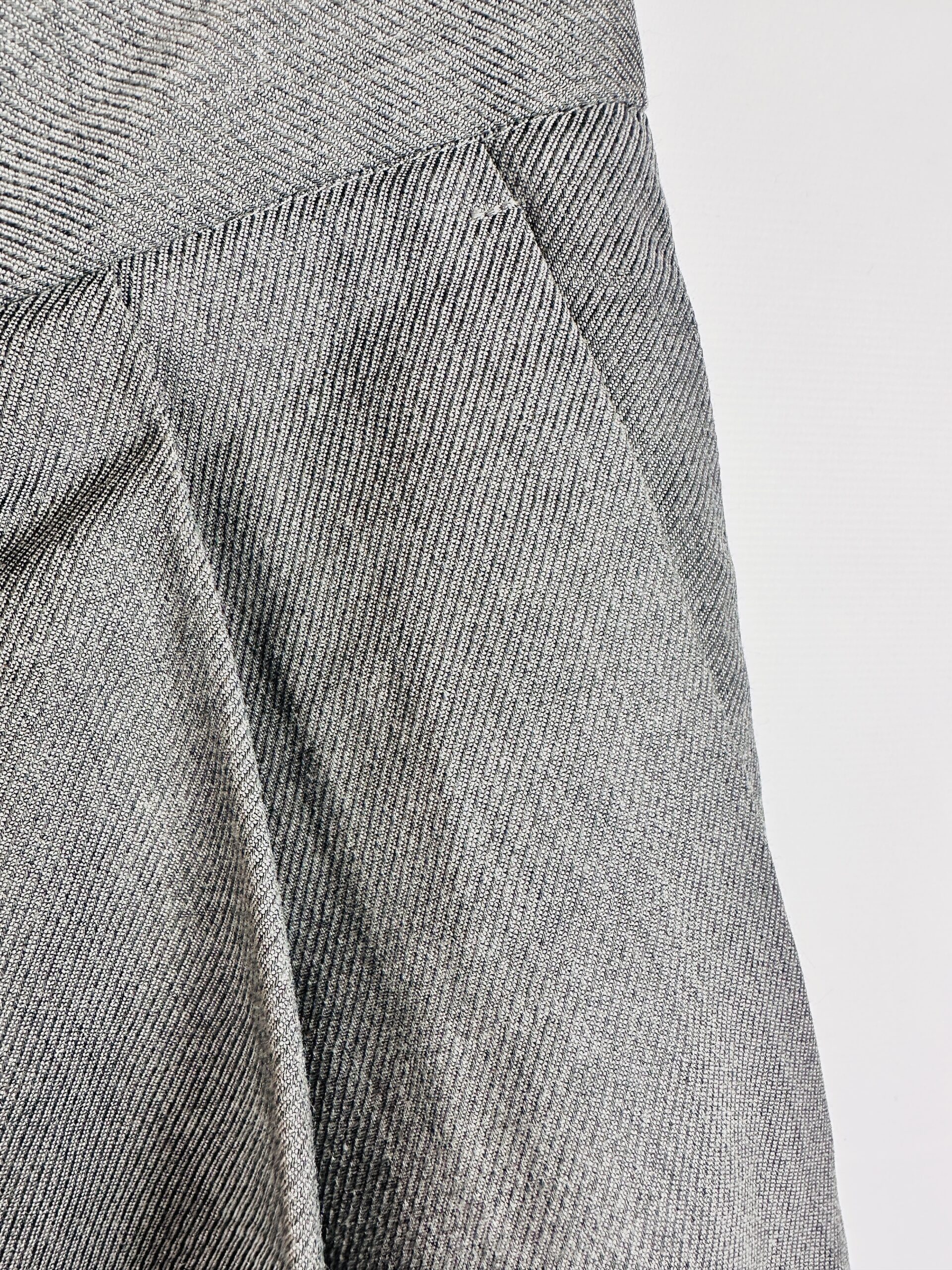 PANTALON SASTRERO WIDE LEG NAUM GRIS (M) - Imagen 2