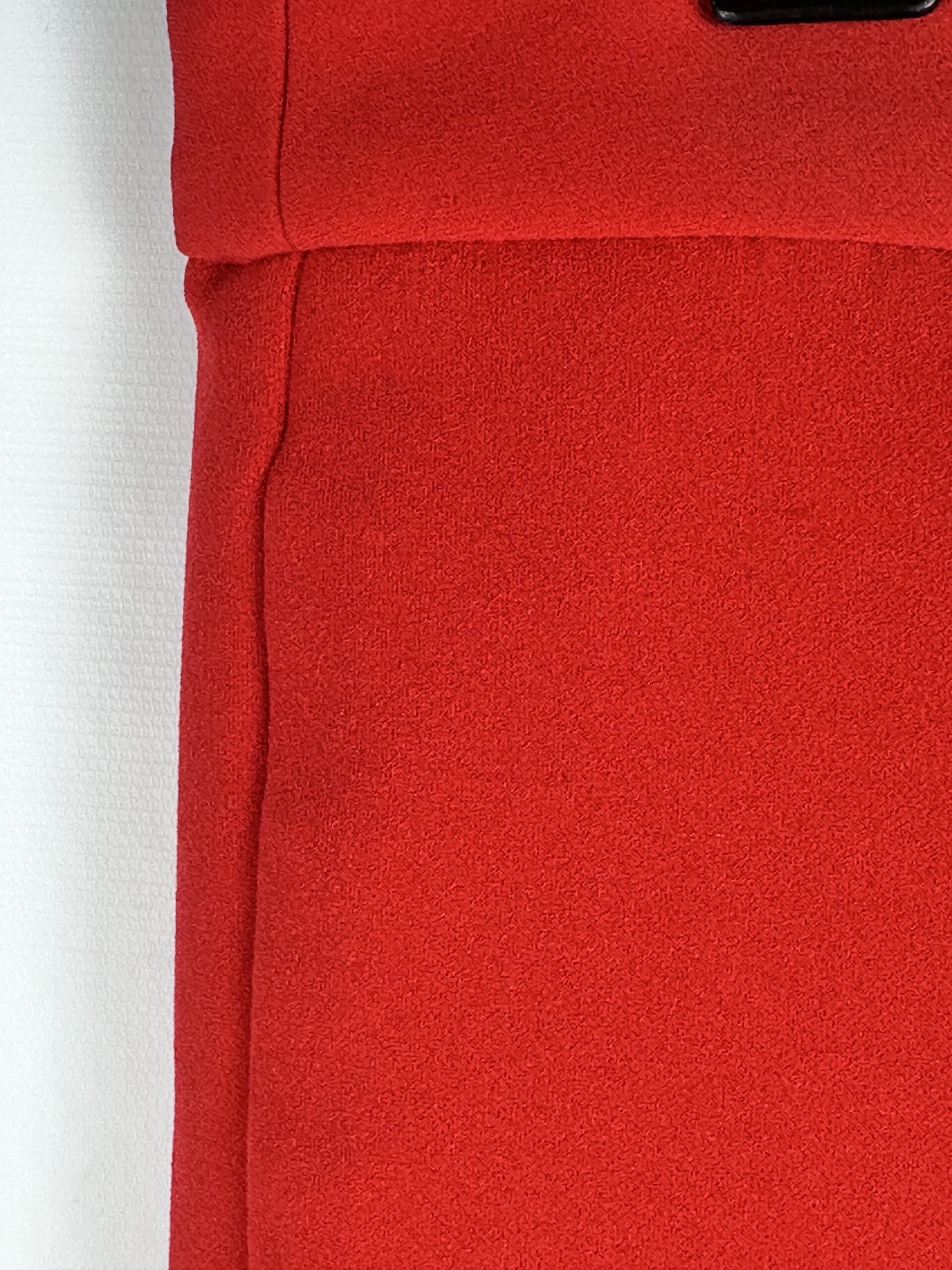 PANTALON SASTRERO ROJO DKNY (M) - Imagen 2