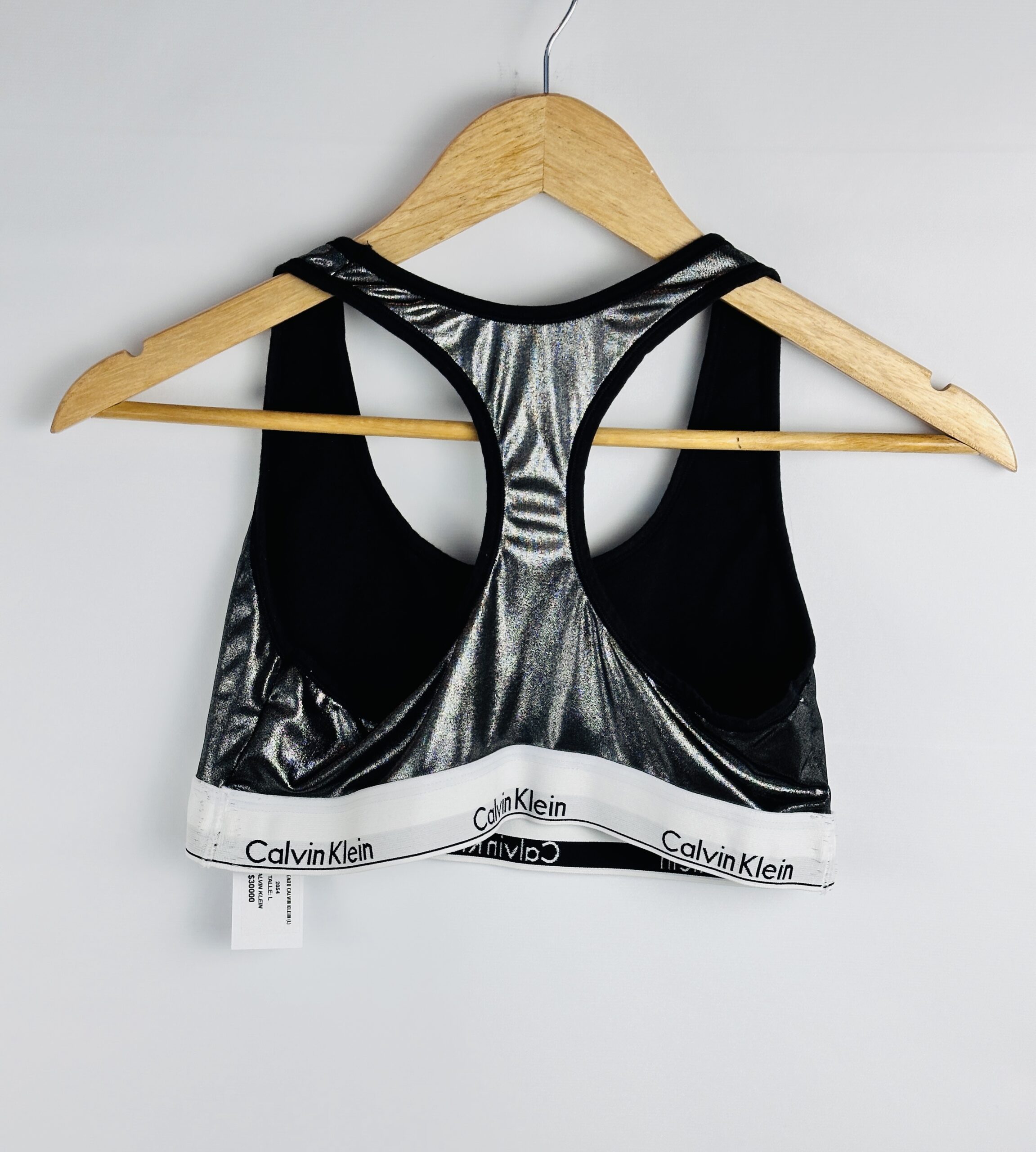 TOP PLATEADO CALVIN KLEIN (L) - Imagen 3