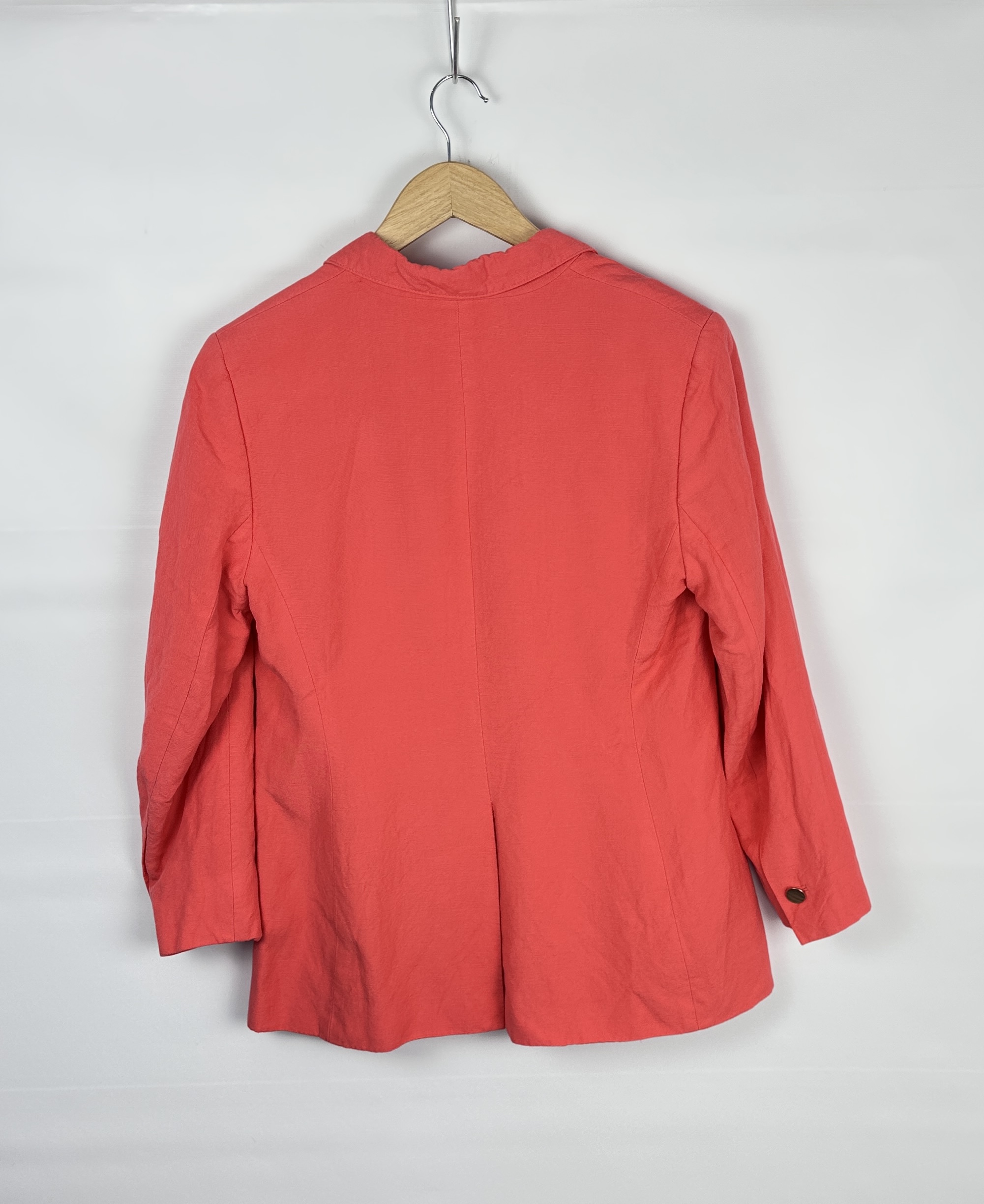 BLAZER DE LINO ROSA ANNE KLEIN( (M) - Imagen 3