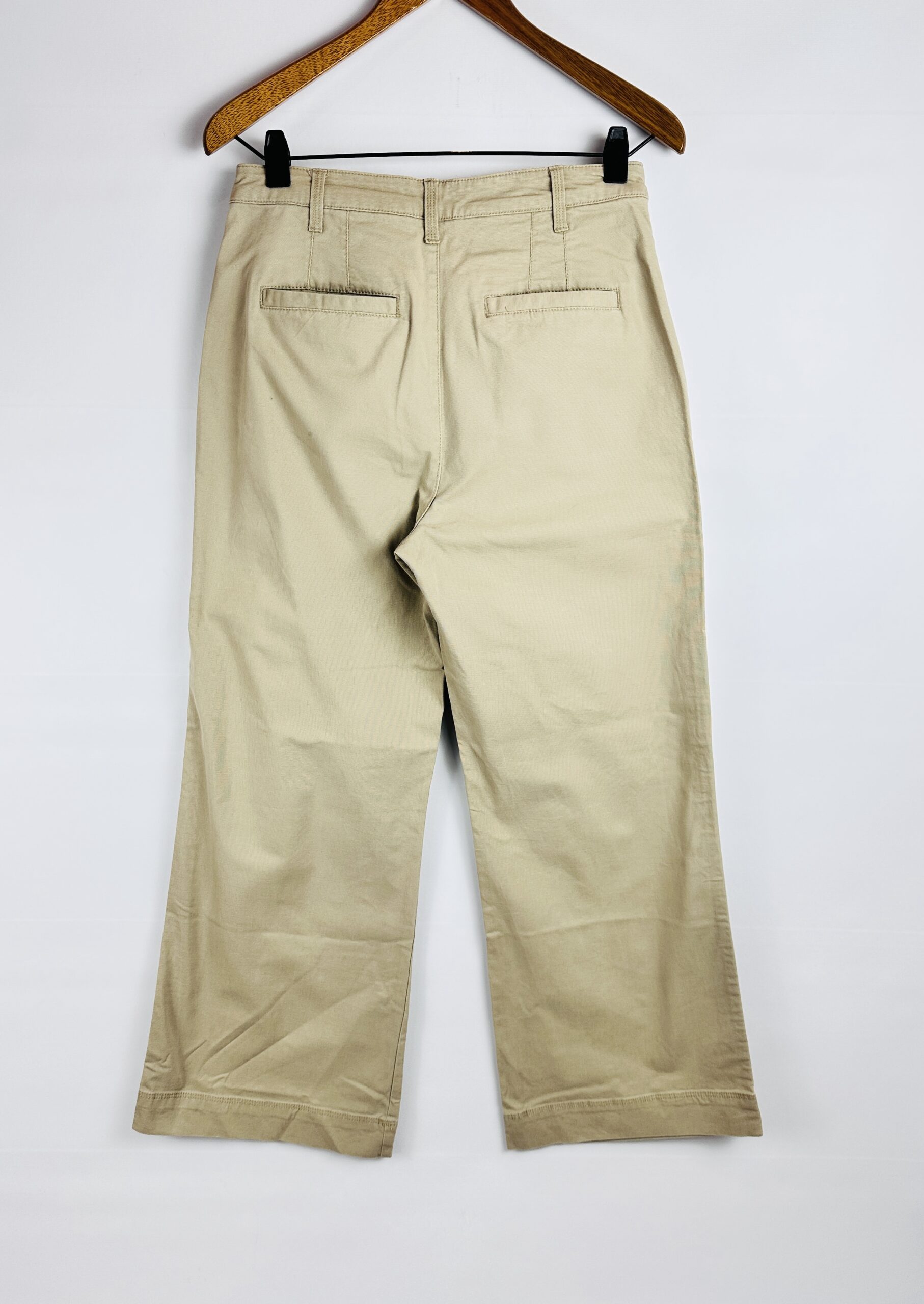 PANTALON WIDE LEG GAP BEIGE (M) - Imagen 3