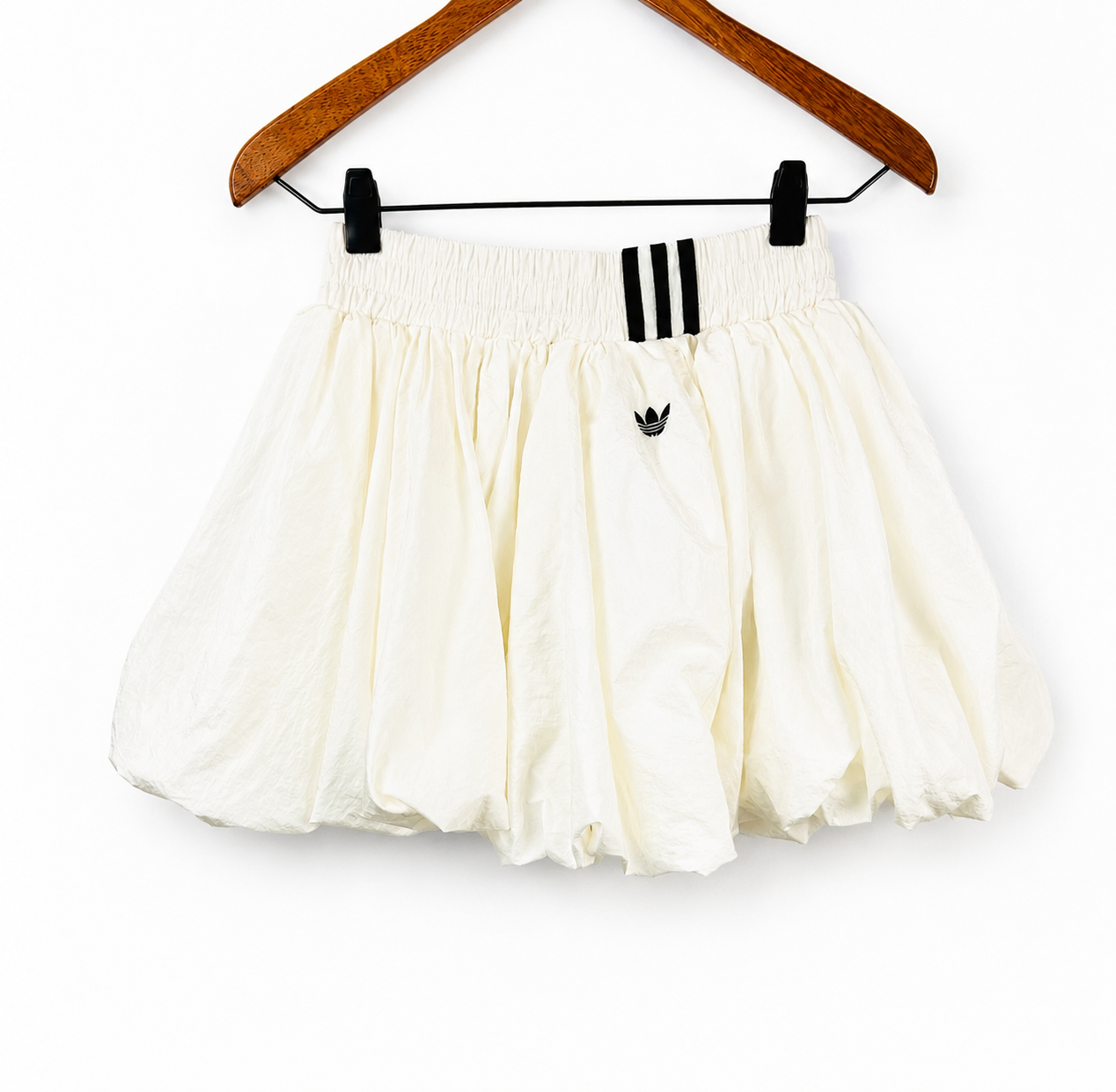 POLLERA DEPOPRTIVA BLANCA ADIDAS (M) - Imagen 3