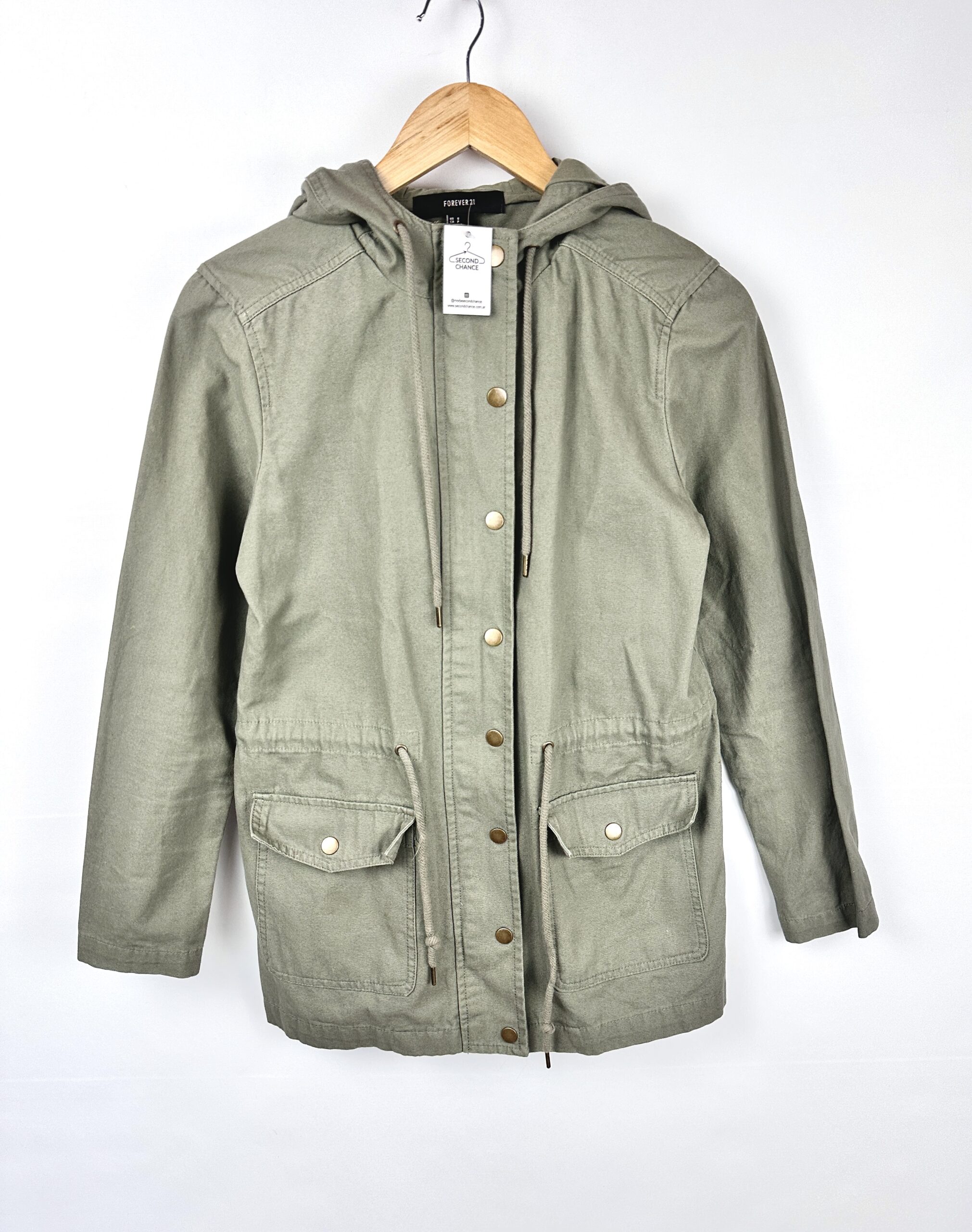 CAMPERA VERDE FOREVER 21 (S)