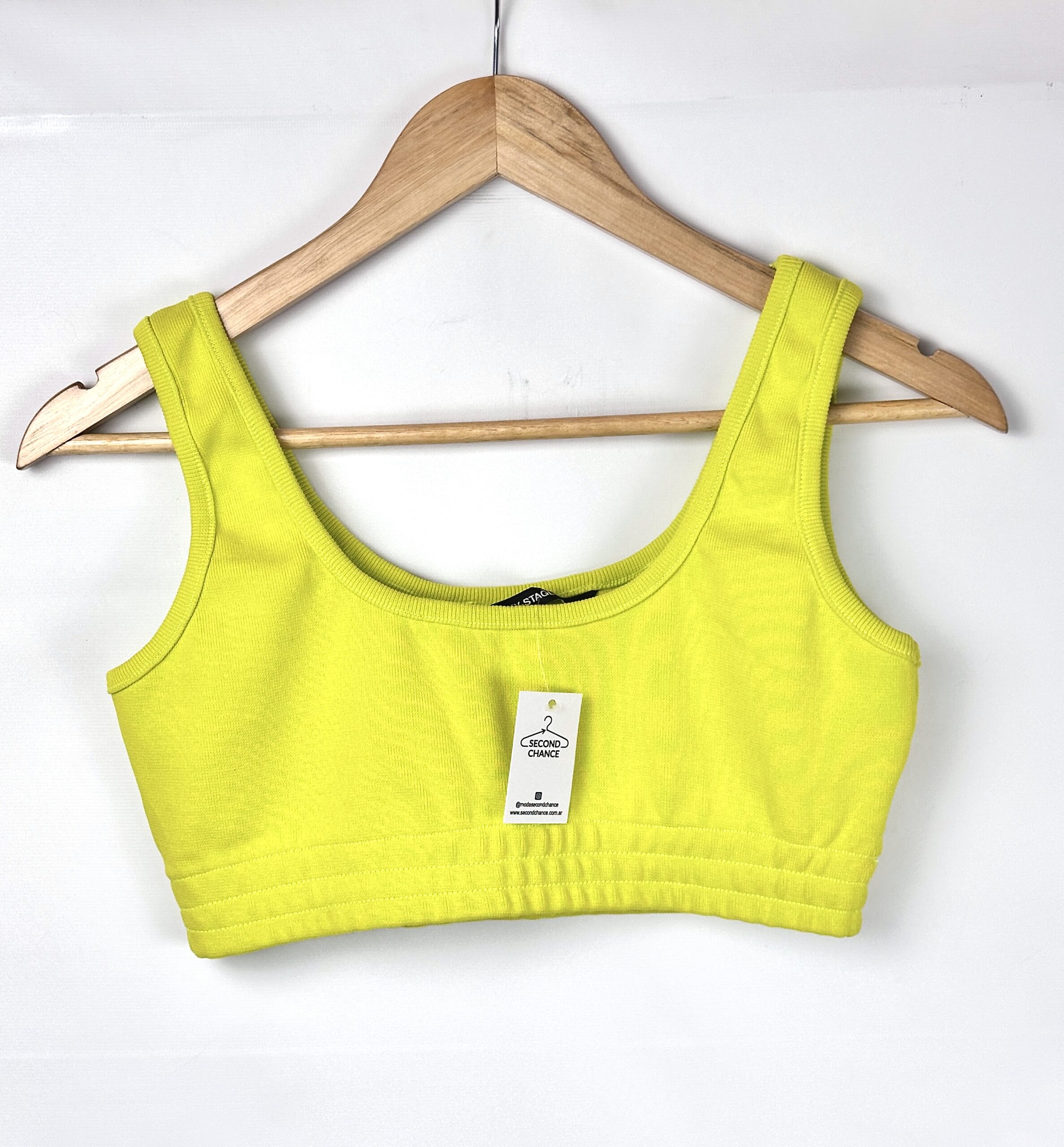 TOP VERDE FLUOR HUOKY-STAGE (M)