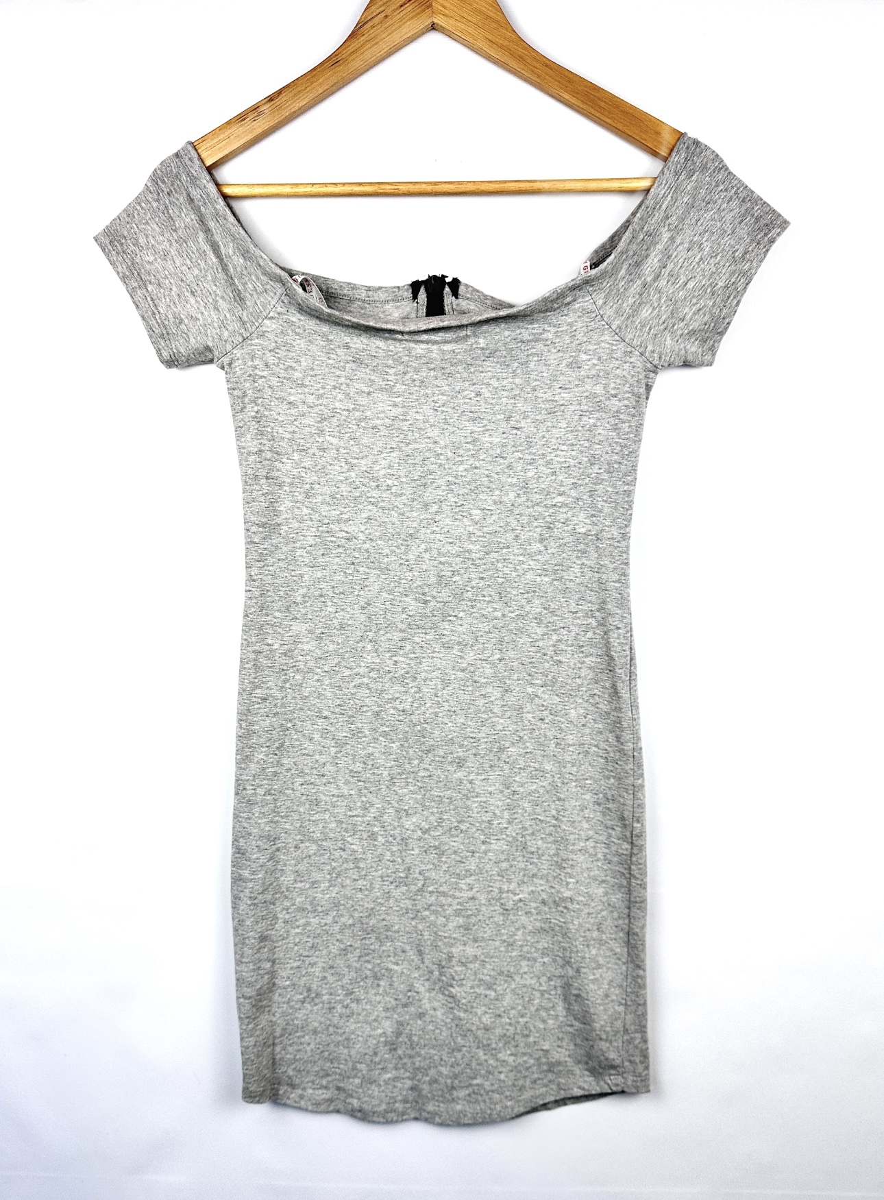 VESTIDO CORTO GRIS GUESS (M) - Imagen 3