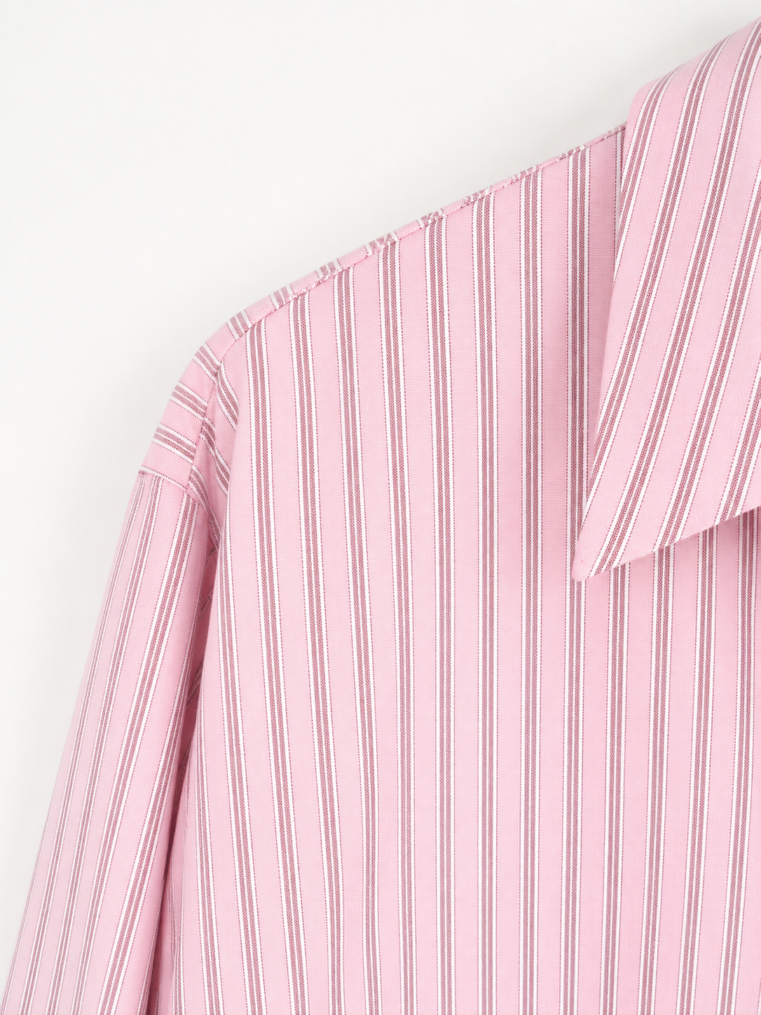 CAMISA CON FORRO INTERNO ROSA NUEVA CON ETIQUETA ZARA (L) - Imagen 2
