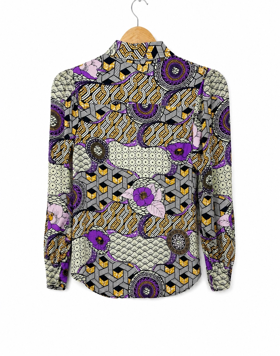 CAMISA ESTAMPADA MANGA PRINCESA CHER (S/M) - Imagen 3