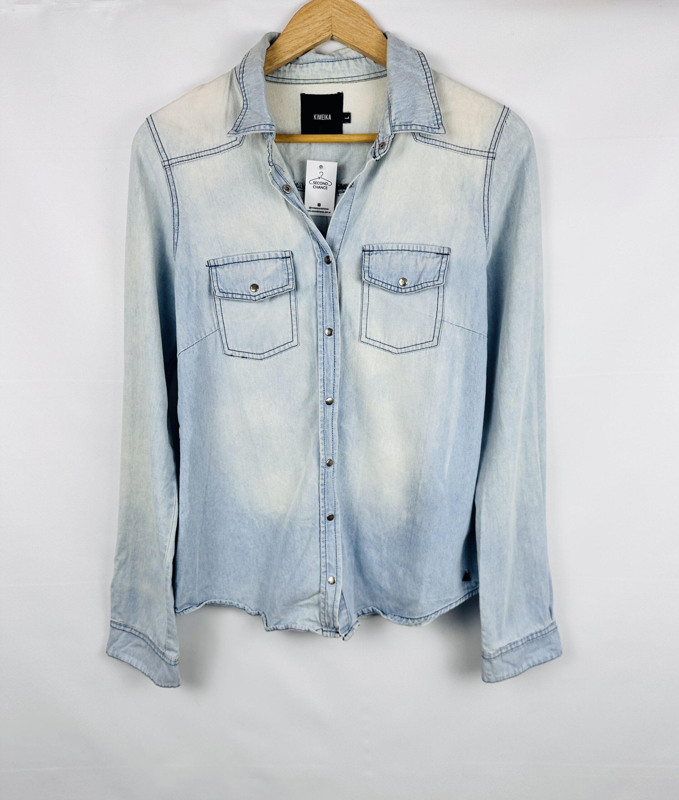 CAMISA DE JEAN KIMEIKA (L)