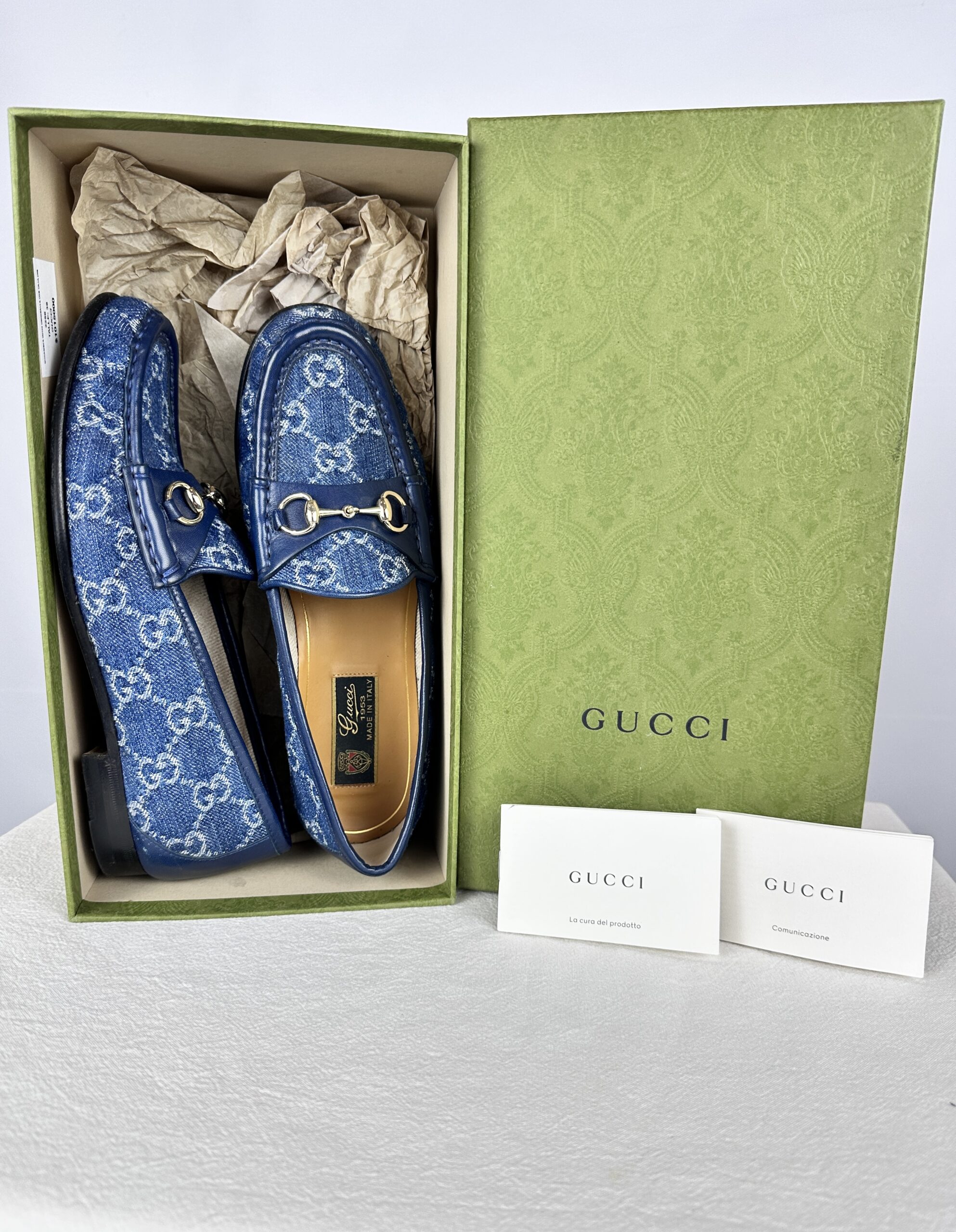 MOCASINES GUCCI ORIGINALES CON CAJA (38) - Imagen 2