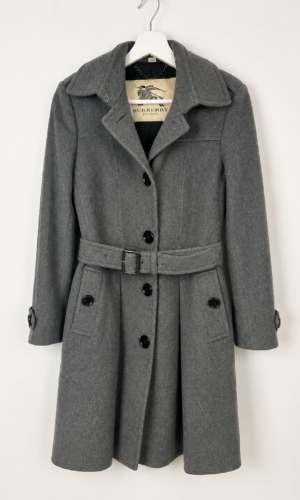 TAPADO DE LANA GRIS BURBERRY ORIGINAL (S)
