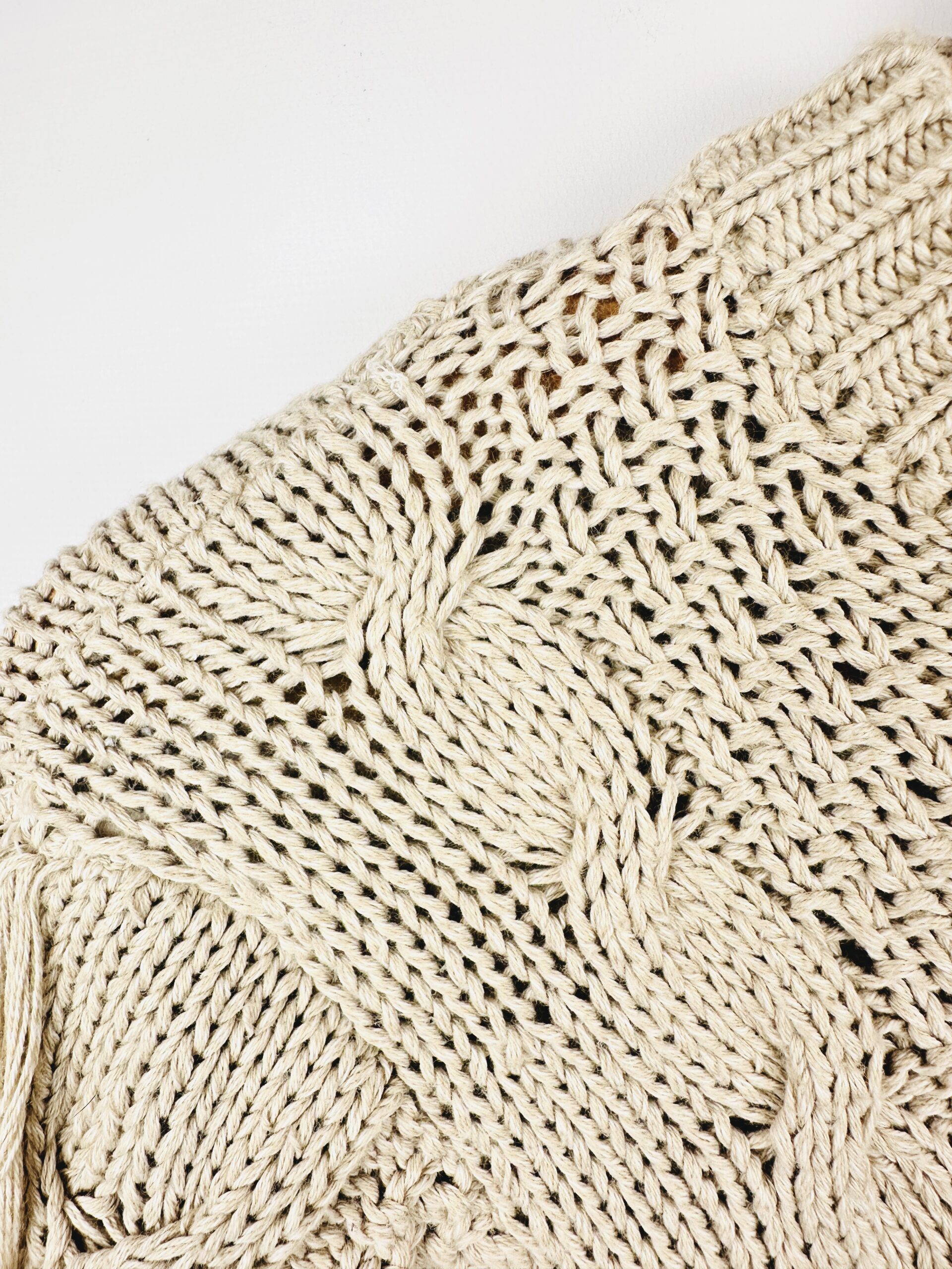 SWEATER CRUDO + FLECOS CHER (M) - Imagen 2