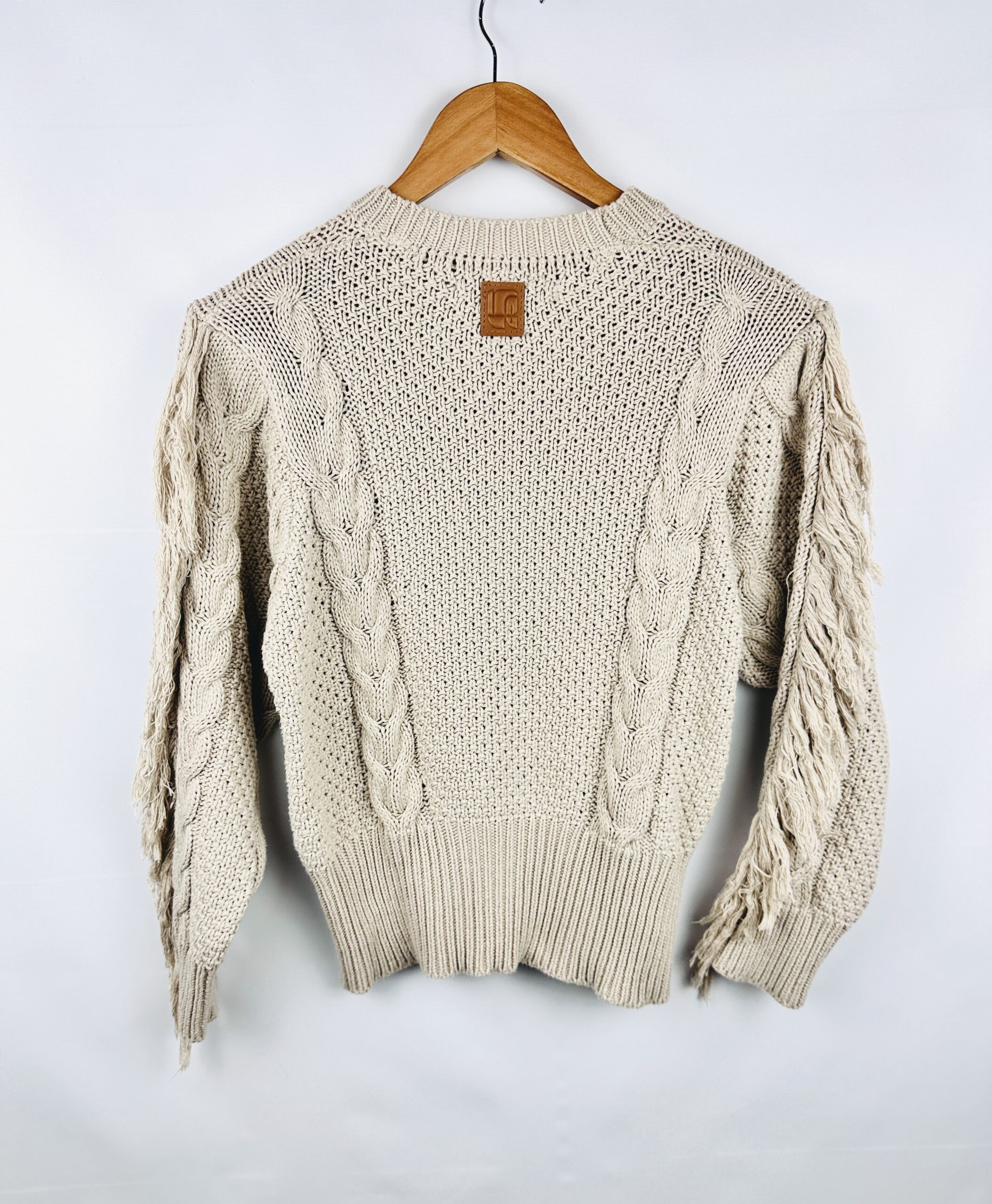 SWEATER CRUDO + FLECOS CHER (M) - Imagen 3