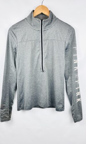 CAMISETA DEPORTIVA GRIS PINK (XS)