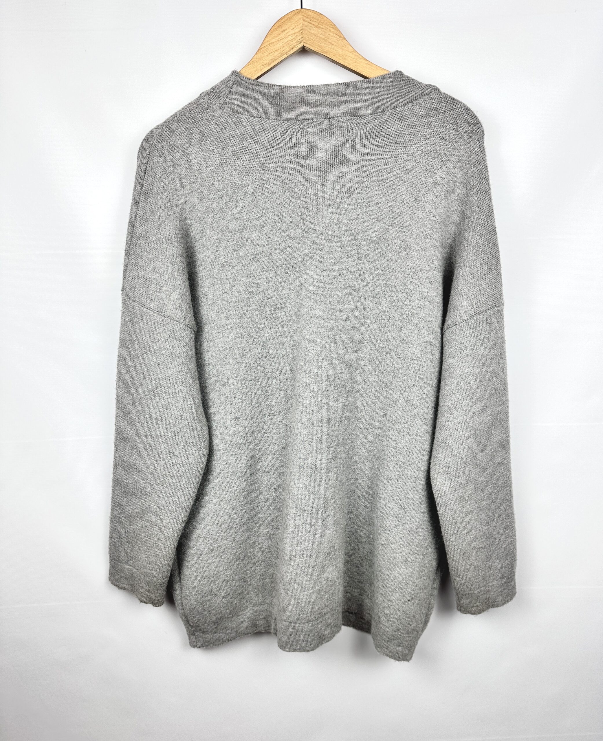 SACO ABRIGADITO GRIS BOIAN LABEL (L) - Imagen 3