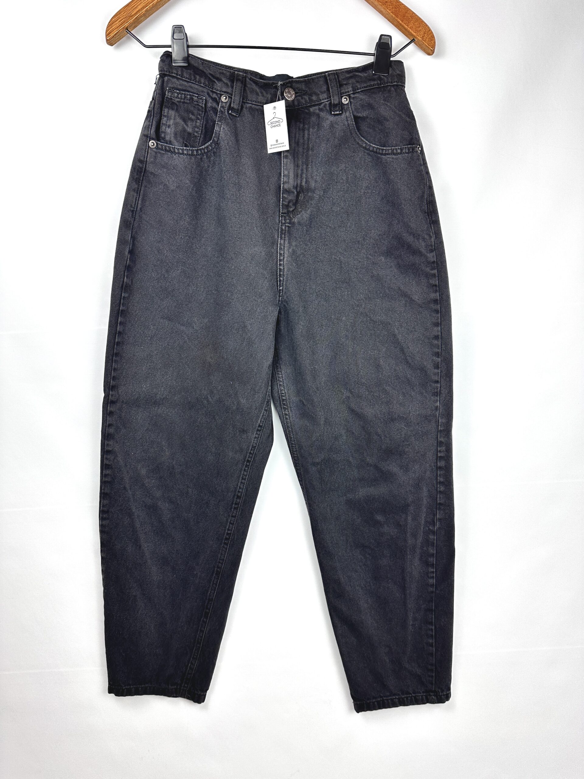 JEAN RIGIDO NEGRO MOM MISHKA (S)