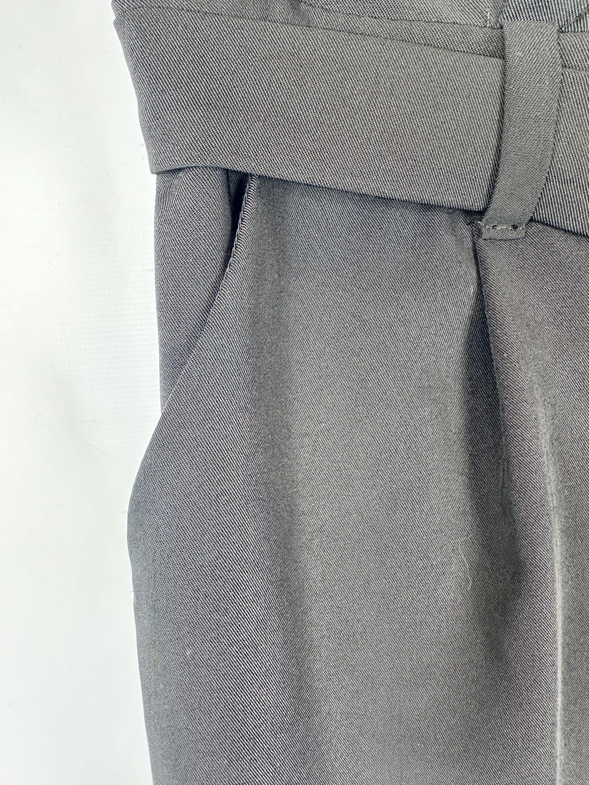 PANTALON SASTRERO NEGRO PULL & BEAR (S) - Imagen 2