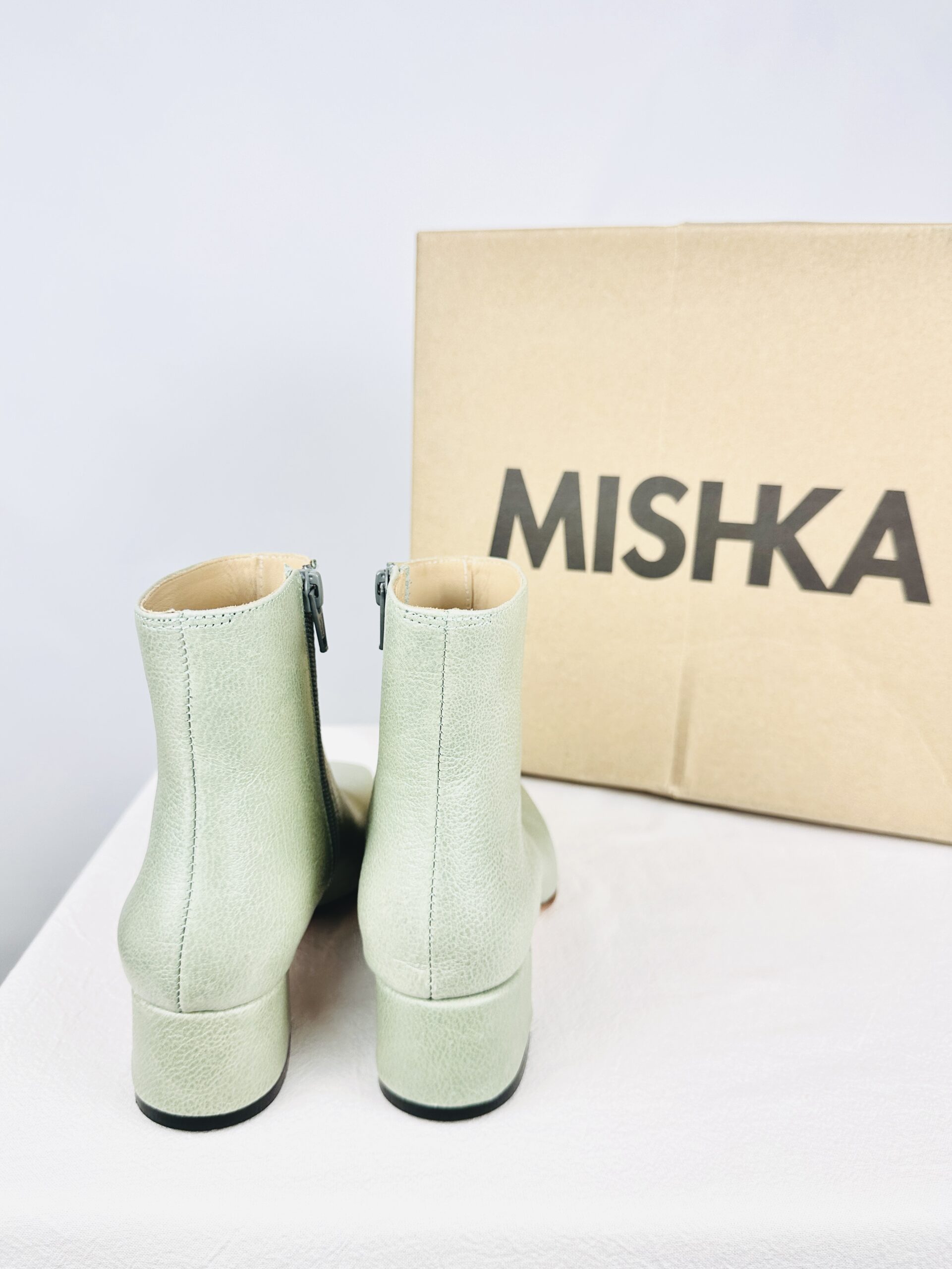 ZAPATOS MISHKA NUEVOS VERDE AGUA (35) - Imagen 3