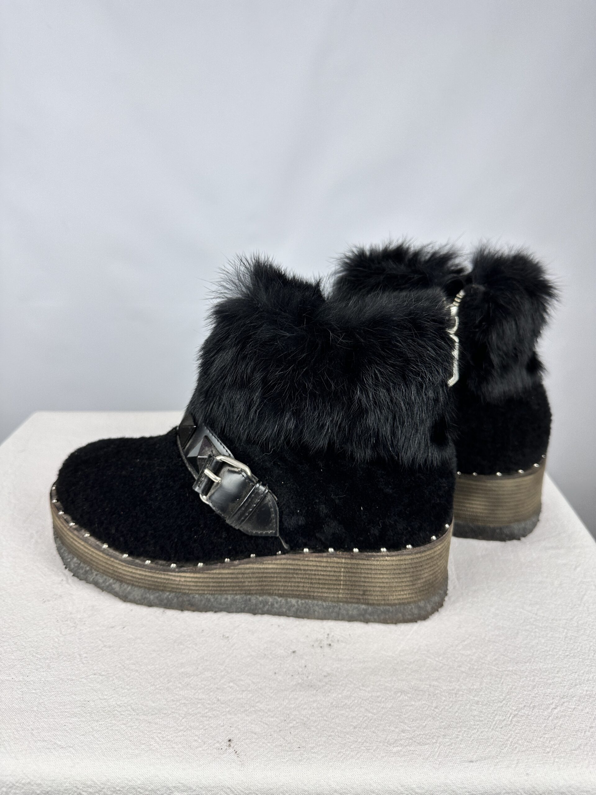 BOTAS NEGRAS JAZMIN CHEBAR URBAN FUR (35) - Imagen 4