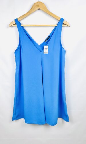 VESTIDO CELESTE ZARA (S
