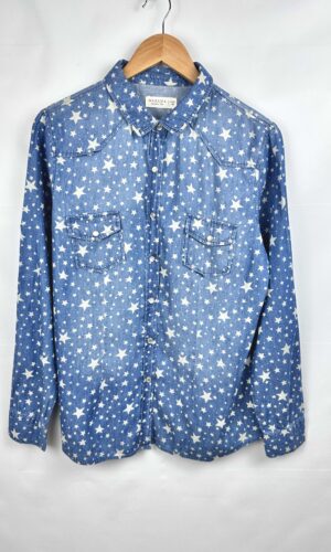 CAMISA WANAMA ESTRELLAS AZUL (L)