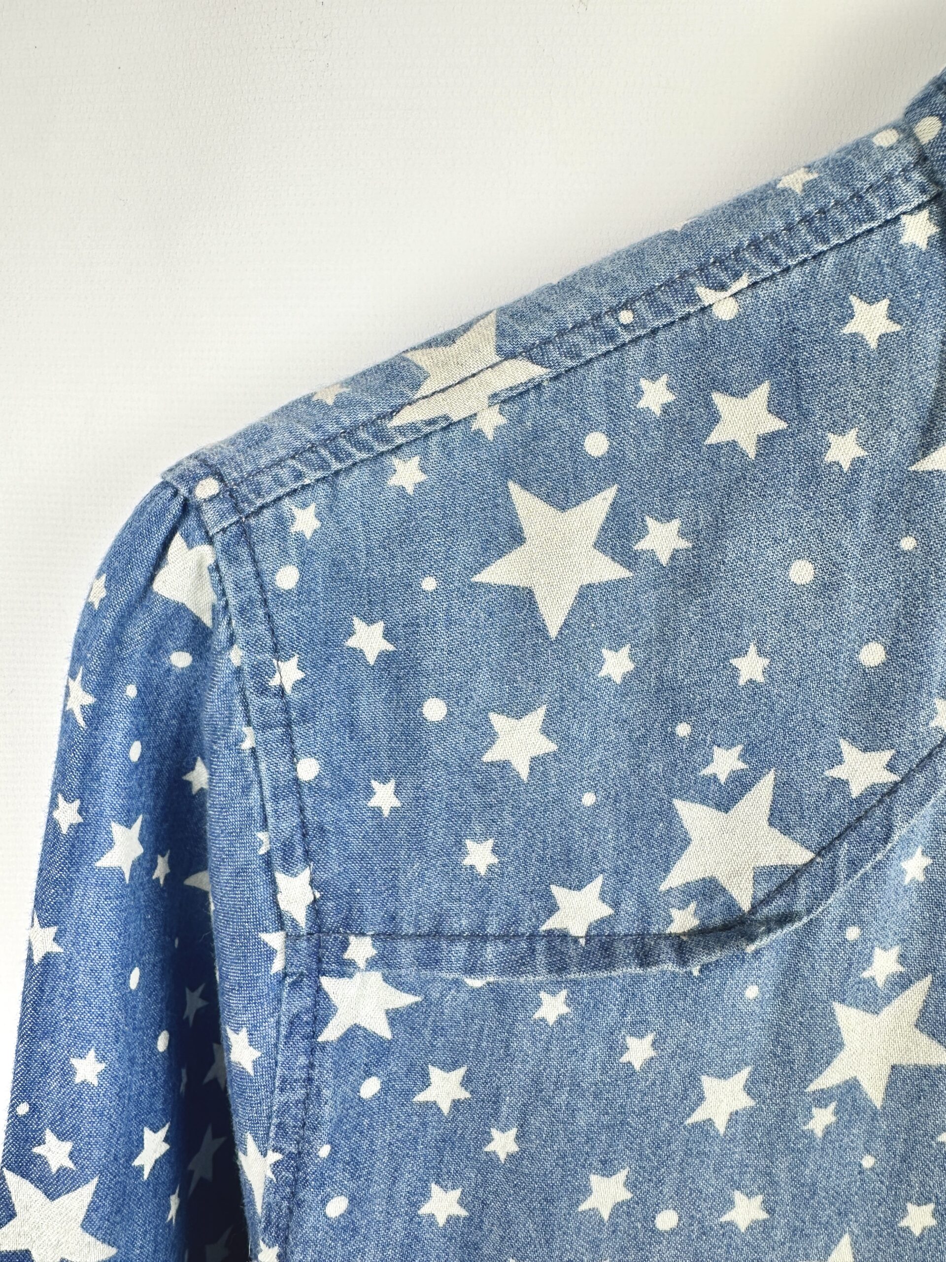 CAMISA WANAMA ESTRELLAS AZUL (L) - Imagen 2