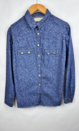 CAMISA DE JEAN RAPSODIA AZUL PRINT (M)