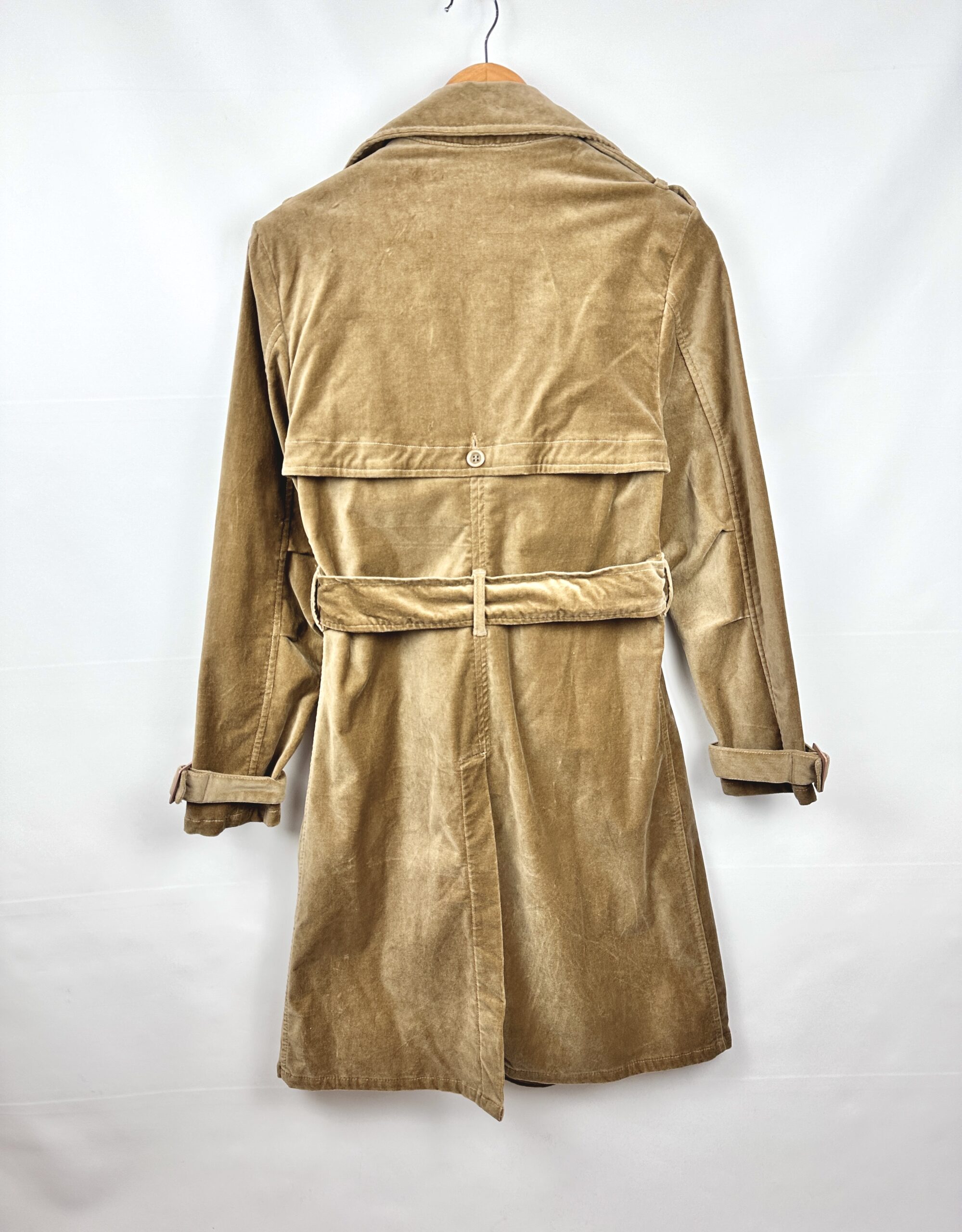 TRENCH GABARDINA EFECTO ATERCIOPELADO WANAMA (M) - Imagen 3