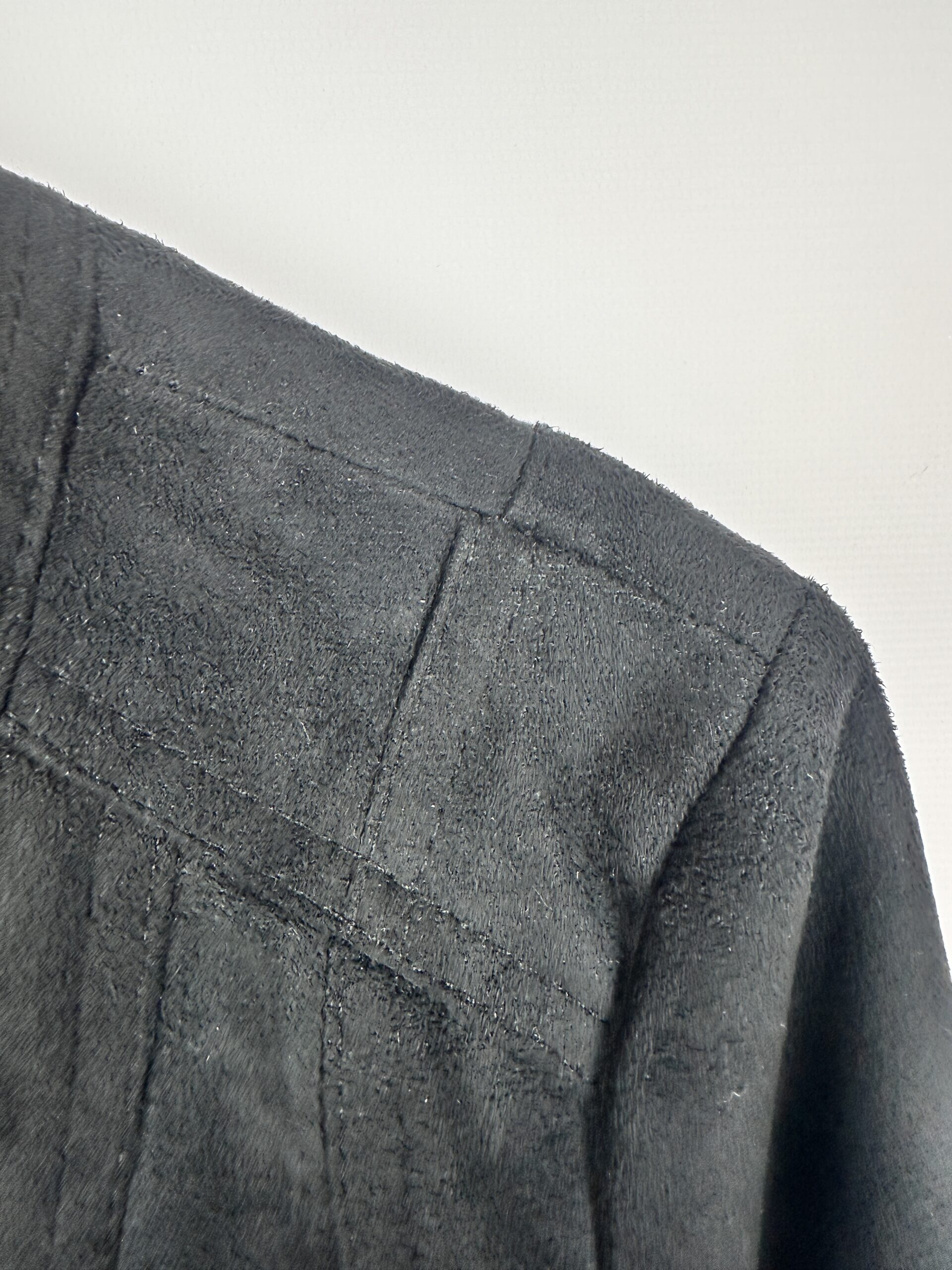 CAMPERA NEGRA CUERO SINTETICO KELYNA PARIS (L) - Imagen 2