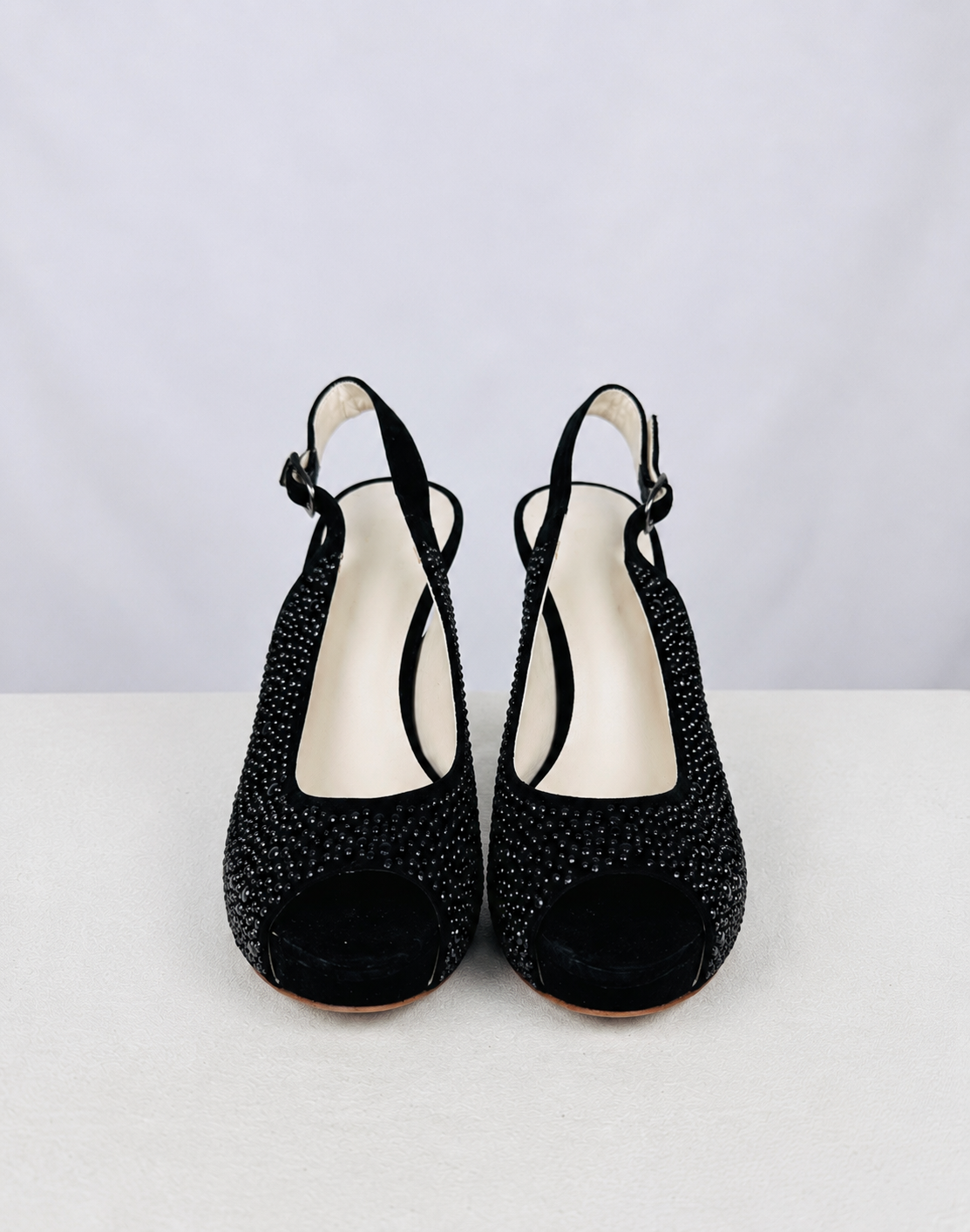 ZAPATOS NEGROS DE FIESTA + STRASS PIGALLE (38) - Imagen 3