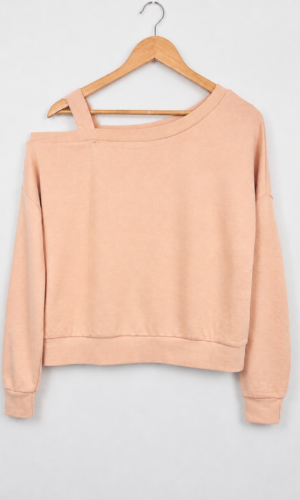 BUZO HOMBRO DESCUBIERTO ROSA FOREVER 21 (S)
